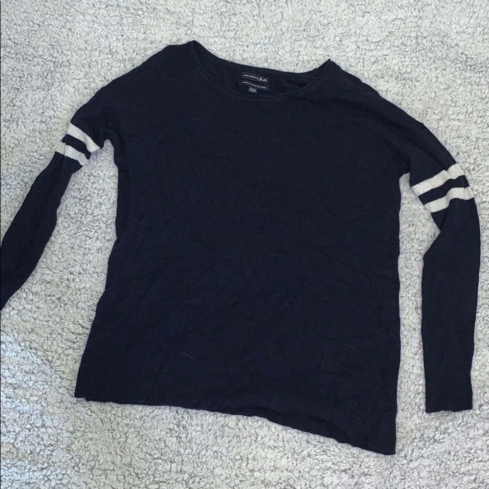 Navy blue sweater